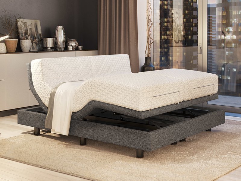 Основание трансформируемое Ormatek Smart Bed Ткань мебельная Серый, Ткань Основание трансформируемое Ormatek Smart Bed Ткань мебельная Серый, Ткань